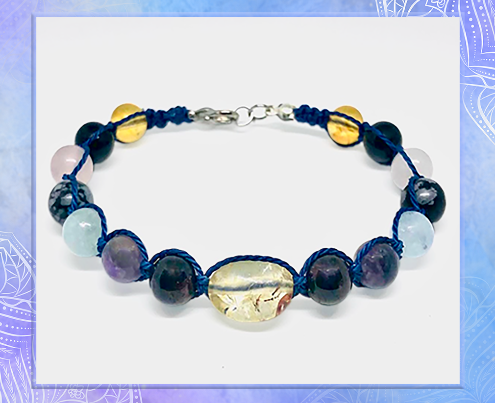 Custom Made Zodiac Bracelet Reiki infused jewelry