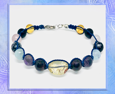 Custom Made Zodiac Bracelet Reiki infused jewelry