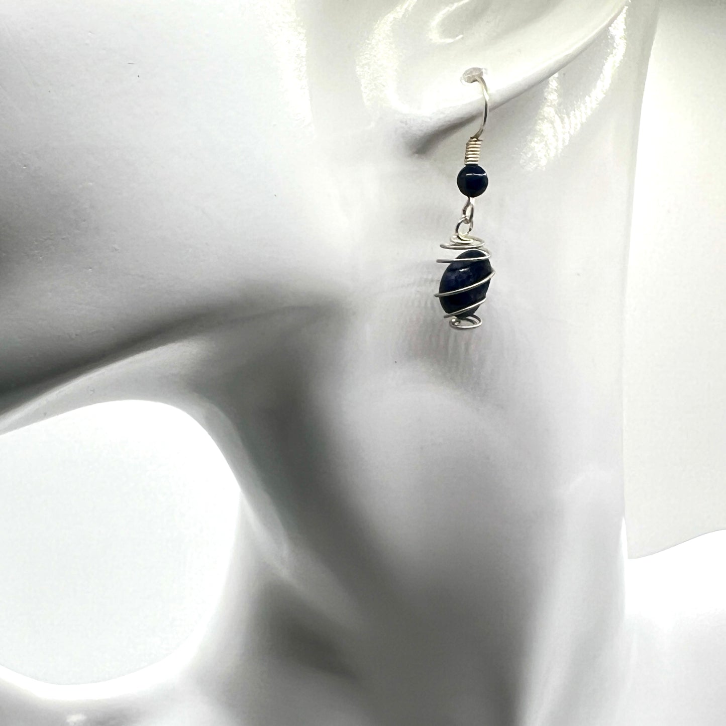Wisdom and mental clarity support earrings