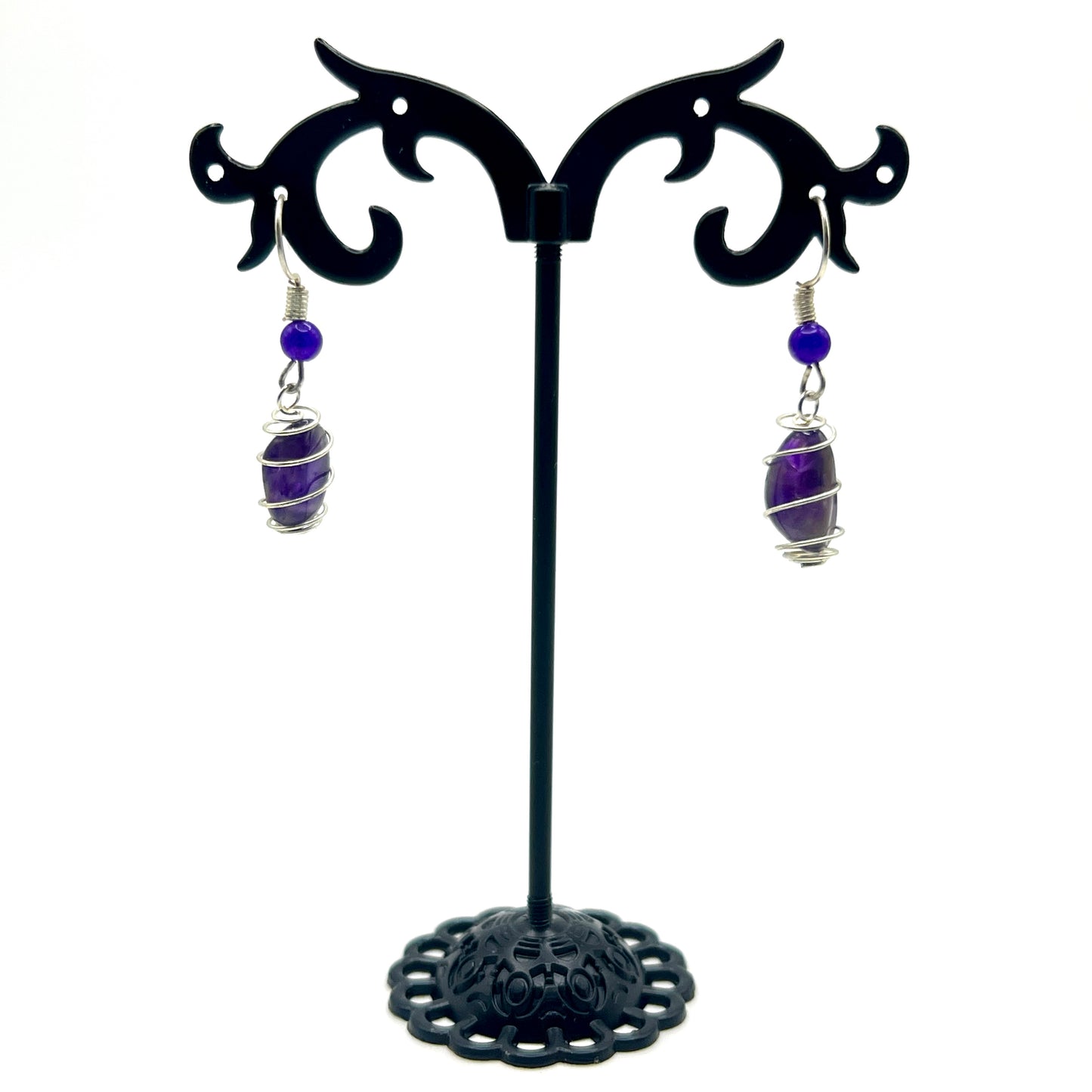 Spiritual protection support earrings