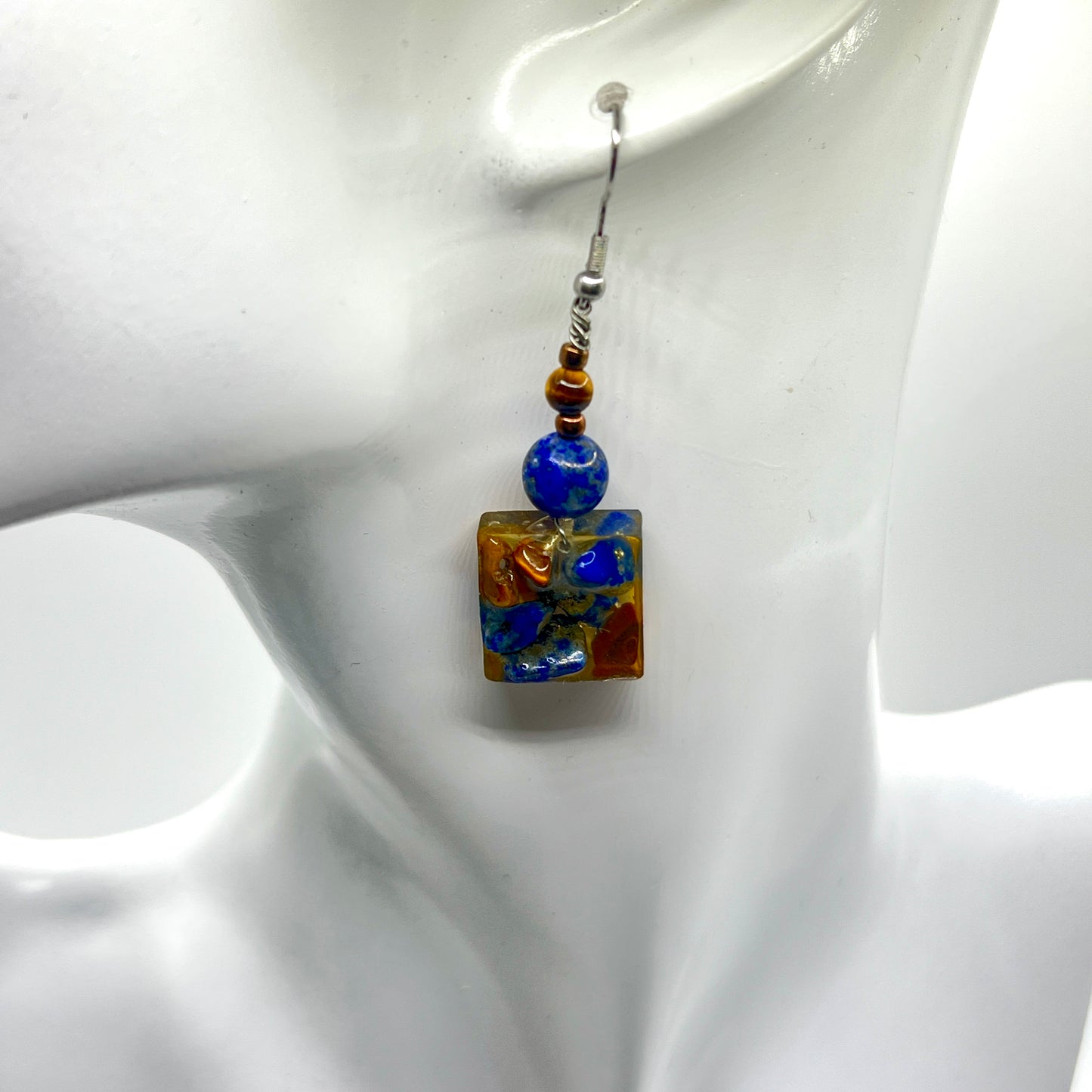 Intuition and protection earrings