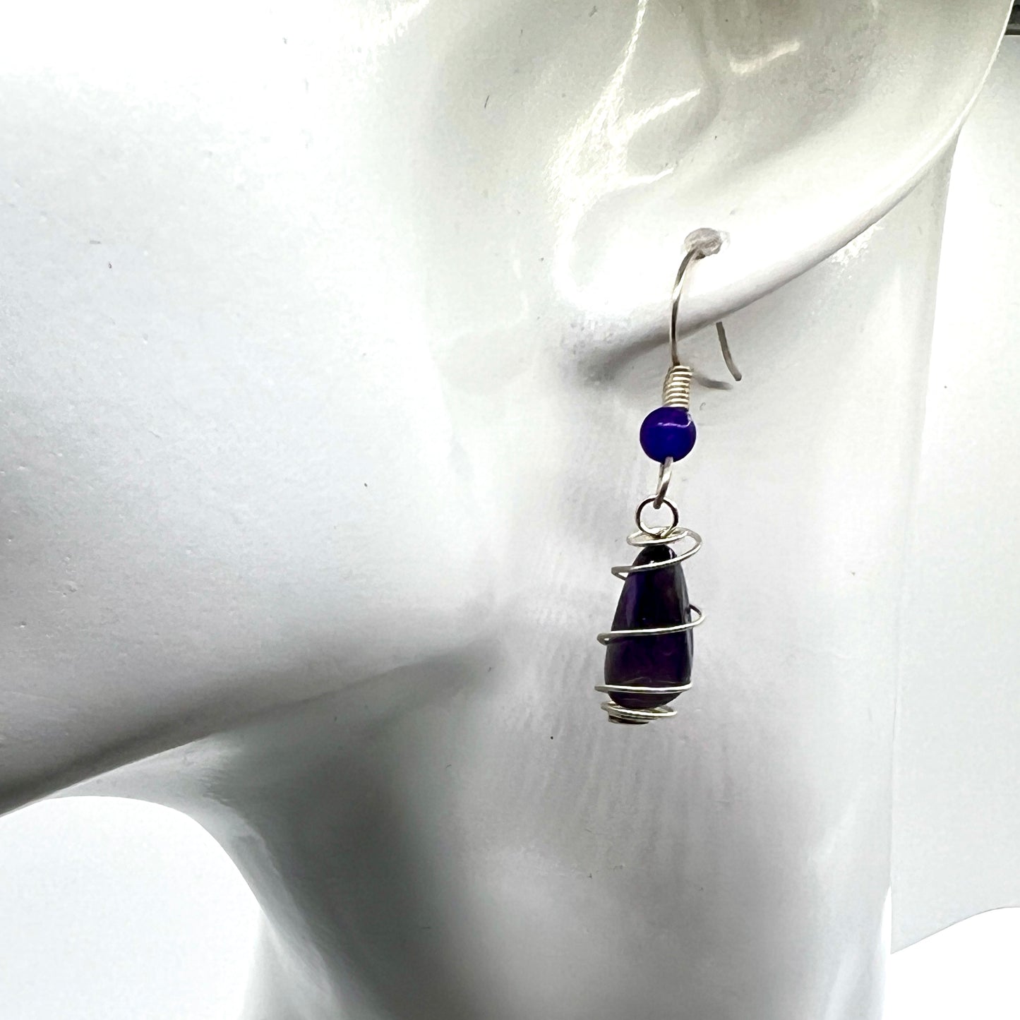 Spiritual protection support earrings