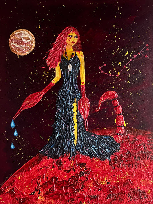 Scorpio zodiac artwork