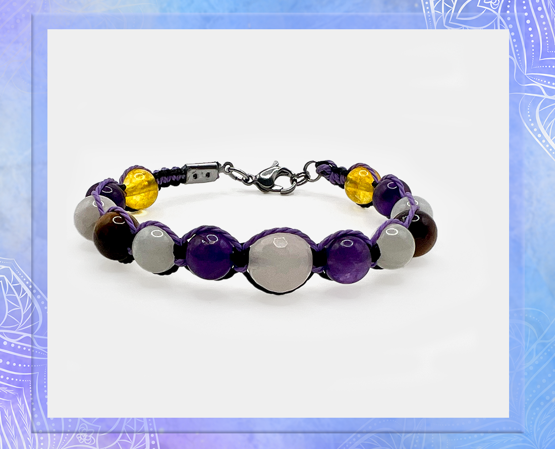 Custom Made Zodiac Bracelet Reiki infused jewelry