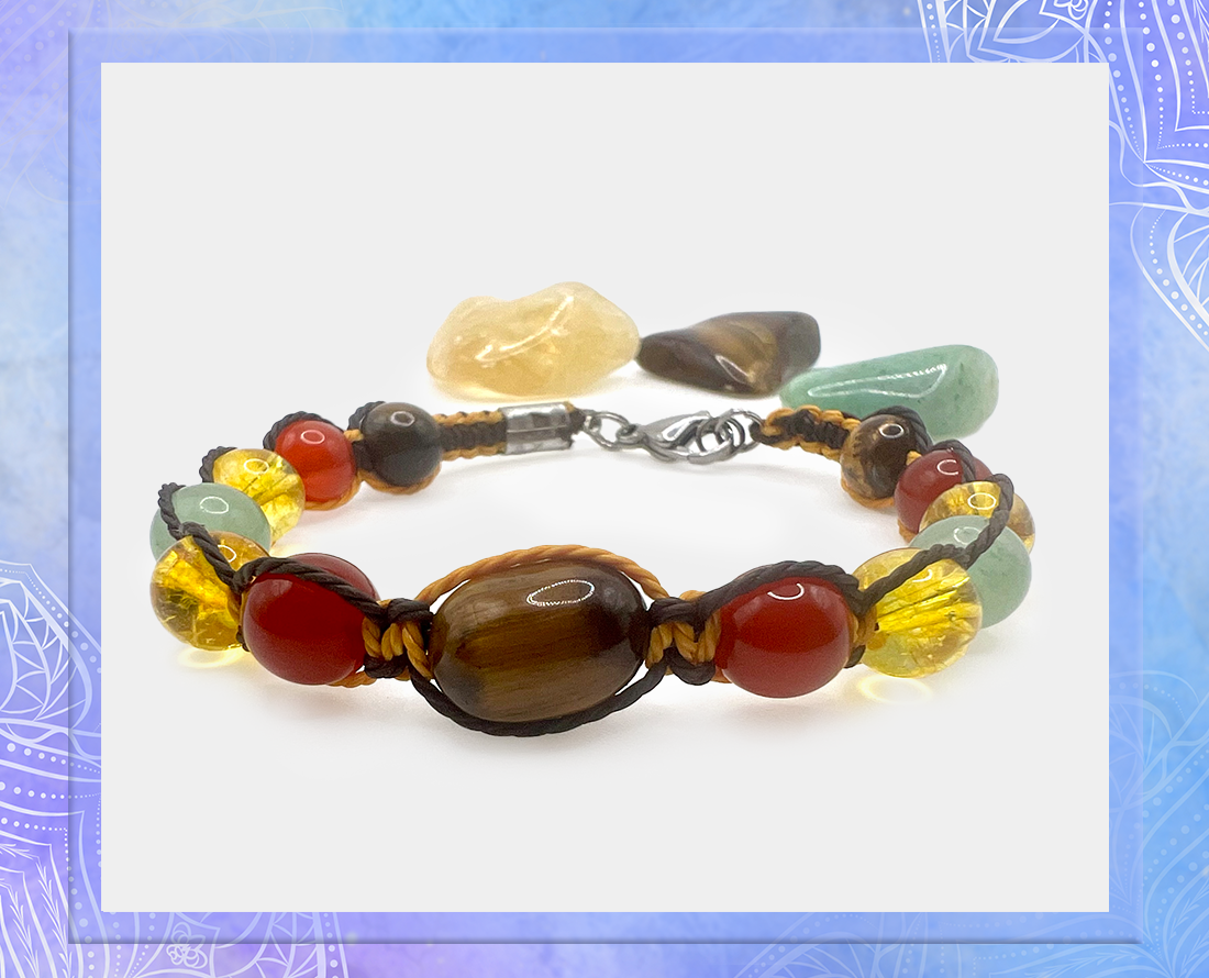 Custom Made Zodiac Bracelet Reiki infused jewelry