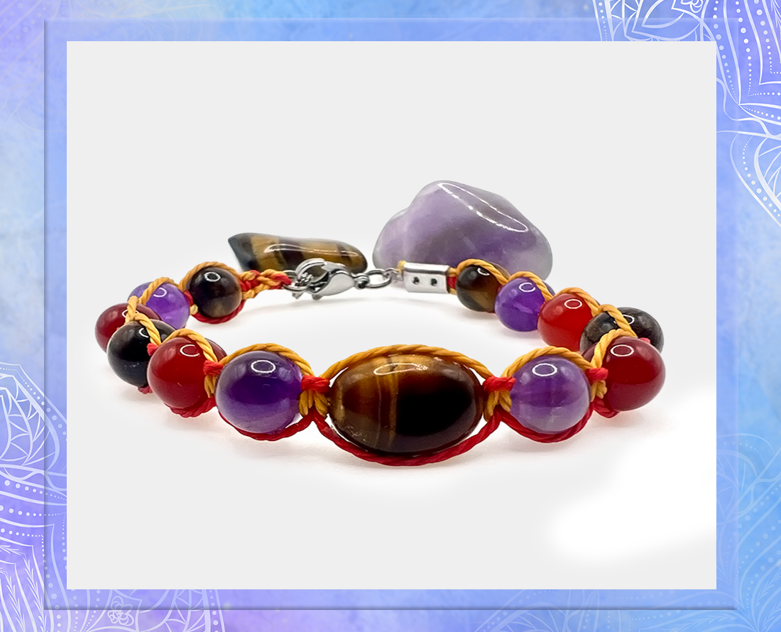 Custom Made Zodiac Bracelet Reiki infused jewelry